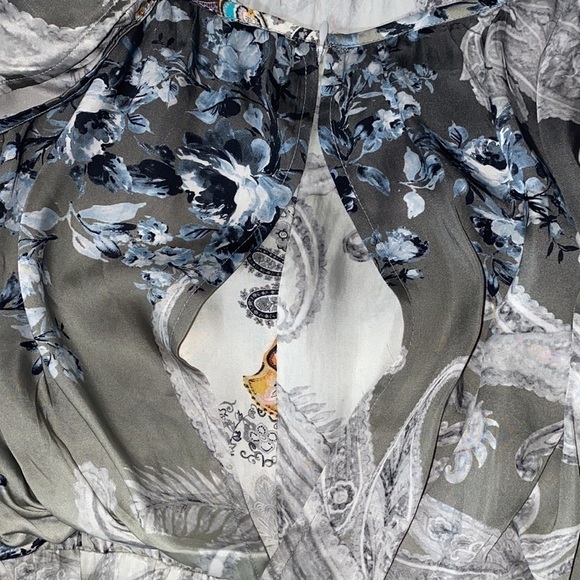 Soft Surroundings Floral Fit & Flare Maxi Dress - Picture 10 of 13